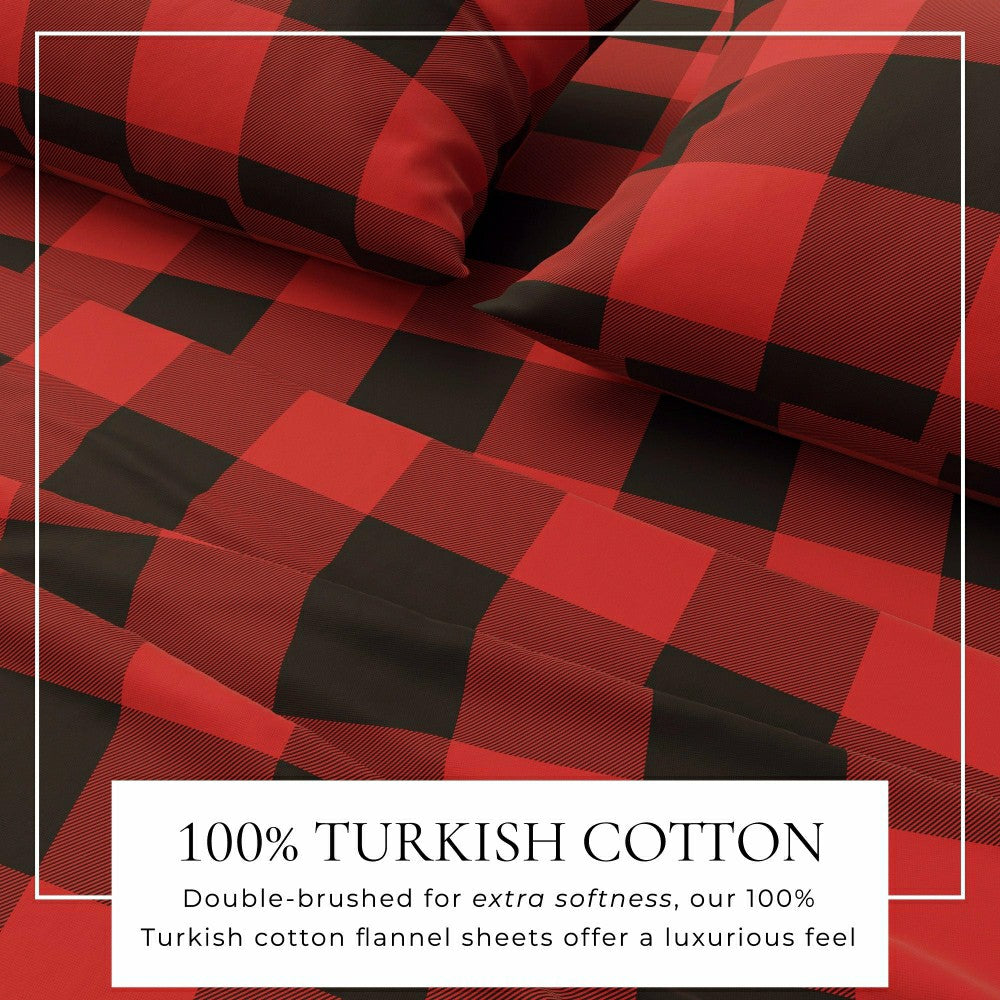 Turkish Cotton Flannel Sheet - Belle Collection | Plow & Hearth