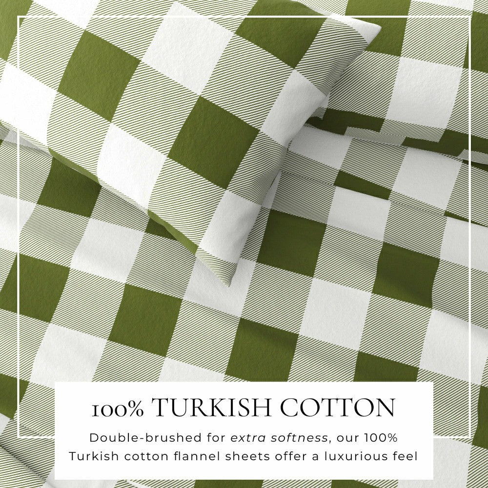 Turkish Cotton Flannel Sheet - Belle Collection | Plow & Hearth