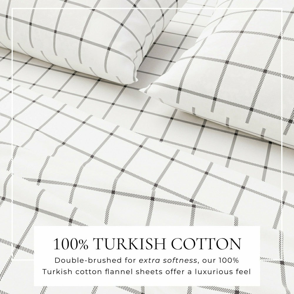 Turkish Cotton Flannel Sheet - Belle Collection | Plow & Hearth
