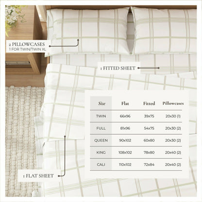 Turkish Cotton Flannel Sheet - Belle Collection | Plow & Hearth