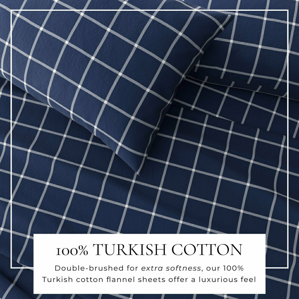 Turkish Cotton Flannel Sheet - Belle Collection | Plow & Hearth