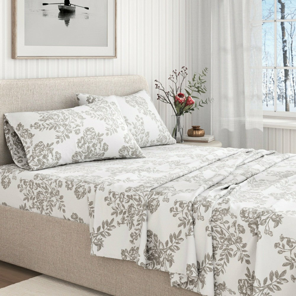Turkish Cotton Flannel Sheet - Belle Collection | Plow & Hearth