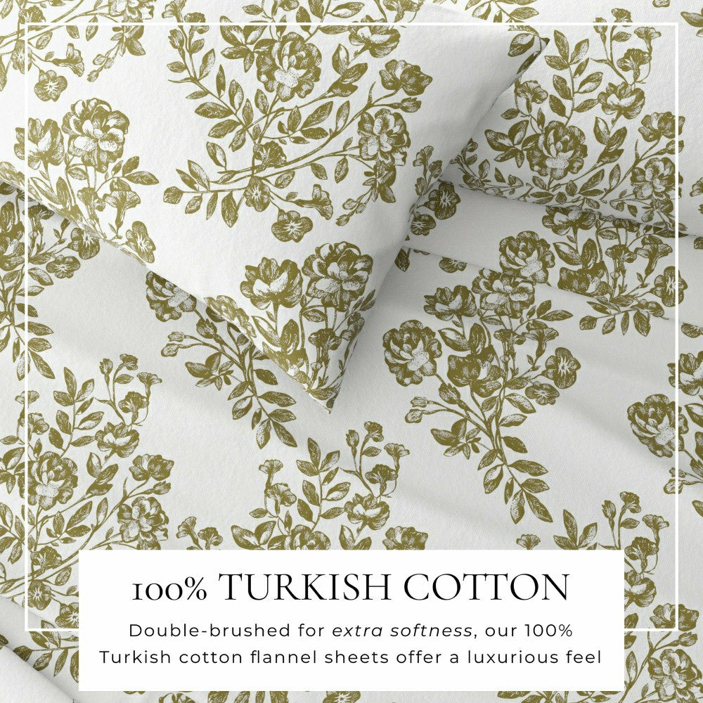 Turkish Cotton Flannel Sheet - Belle Collection | Plow & Hearth