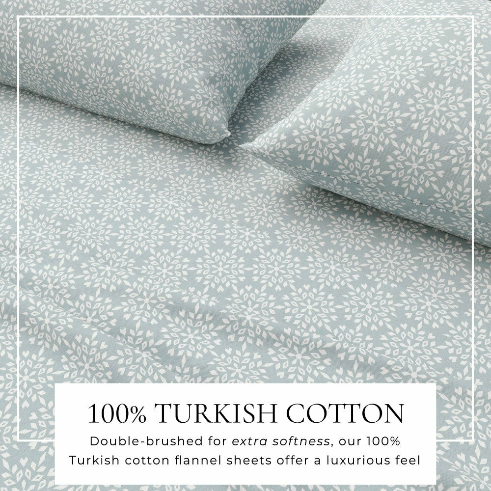 Turkish Cotton Flannel Sheet - Belle Collection | Plow & Hearth