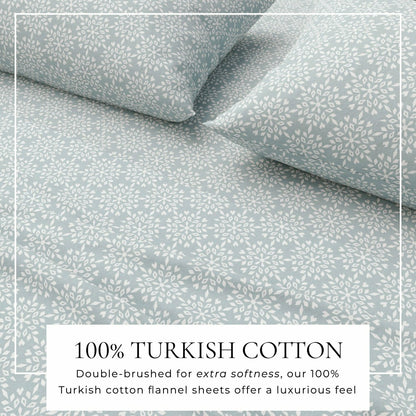 Turkish Cotton Flannel Sheet - Belle Collection | Plow & Hearth