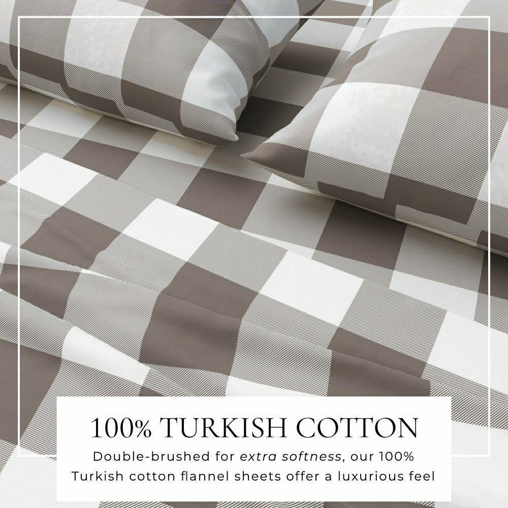 Turkish Cotton Flannel Sheet - Belle Collection | Plow & Hearth