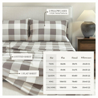 Turkish Cotton Flannel Sheet - Belle Collection | Plow & Hearth