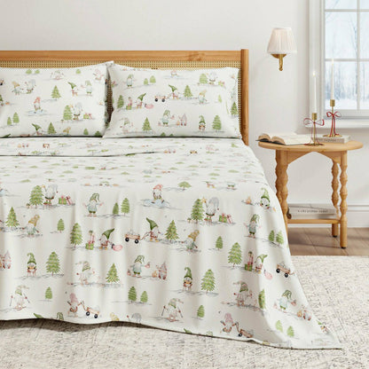 Turkish Cotton Flannel Sheet Set - Elevated Holiday Collection | Plow & Hearth