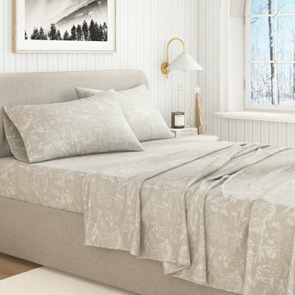 Turkish Cotton Flannel Sheet Set - Elevated Holiday Collection | Plow & Hearth