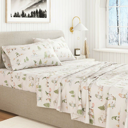 Turkish Cotton Flannel Sheet Set - Elevated Holiday Collection | Plow & Hearth