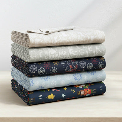 Turkish Cotton Flannel Sheet Set - Elevated Holiday Collection | Plow & Hearth