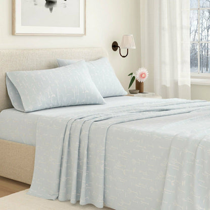 Turkish Cotton Flannel Sheet Set - Elevated Lodge Collection | Plow & Hearth