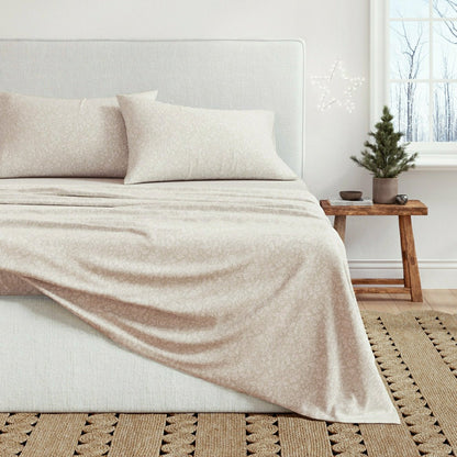Turkish Cotton Flannel Sheet Set - Winter Floral Collection | Plow & Hearth