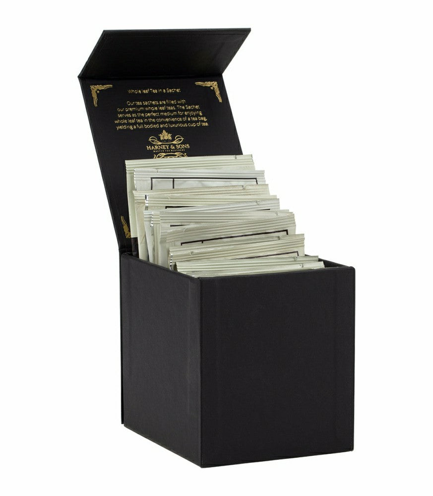 Harney Heritage – Wrapped Sachet Sampler Black Box | Plow & Hearth