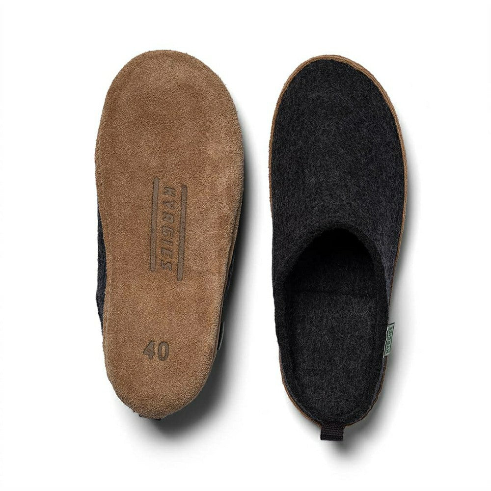 Kyrgies Indoor Wool Slides | Plow & Hearth