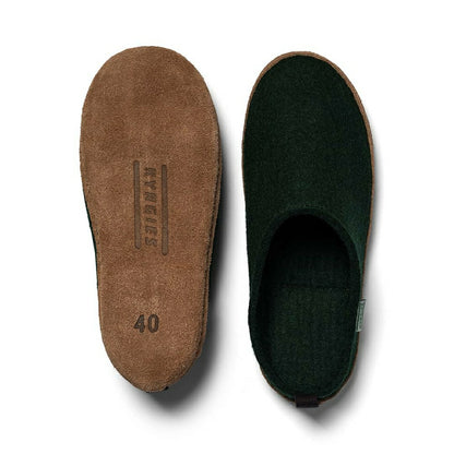 Kyrgies Indoor Wool Slides | Plow & Hearth