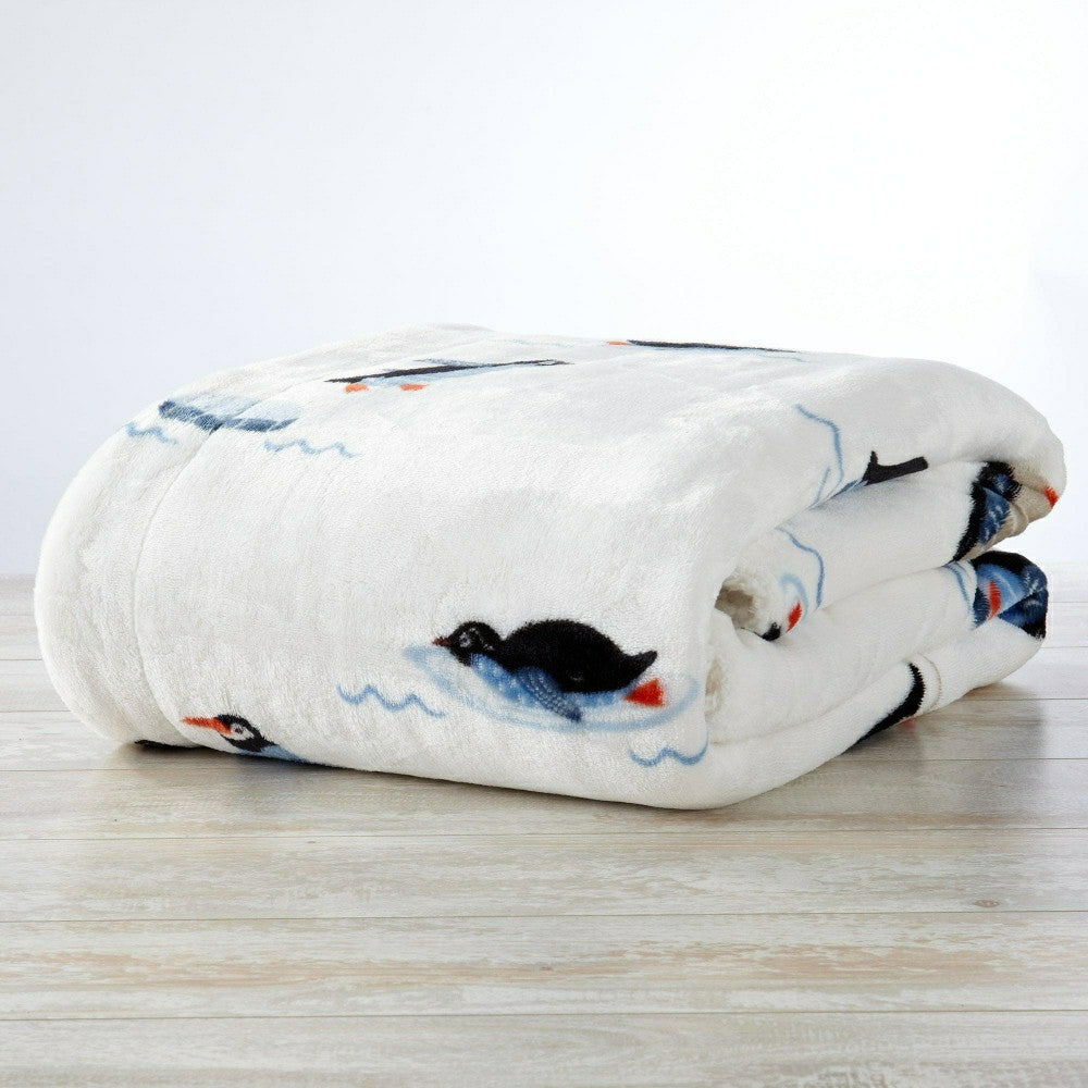Sherpa Throw Blanket - Hudson Collection | Plow & Hearth