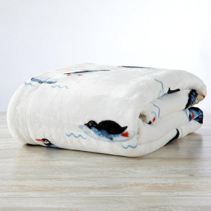 Sherpa Throw Blanket - Hudson Collection | Plow & Hearth