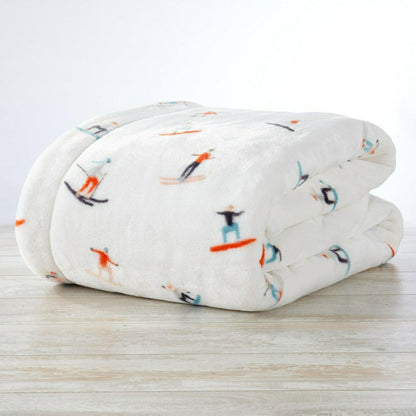 Sherpa Throw Blanket - Hudson Collection | Plow & Hearth