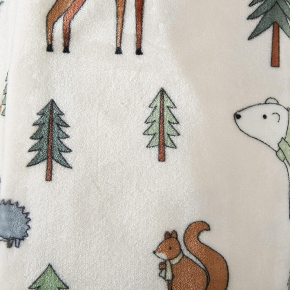 Velvet Throw Blanket - Pearl Collection | Plow & Hearth