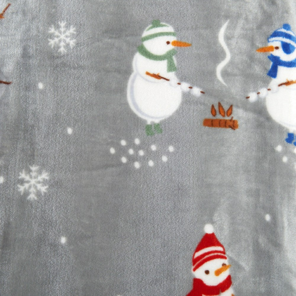 Velvet Throw Blanket - Pearl Collection | Plow & Hearth