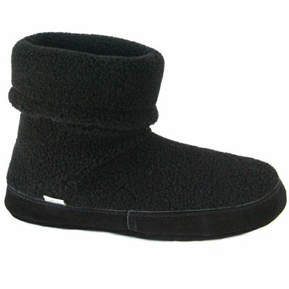 Polar Feet Men's Snugs - Black Berber | Plow & Hearth
