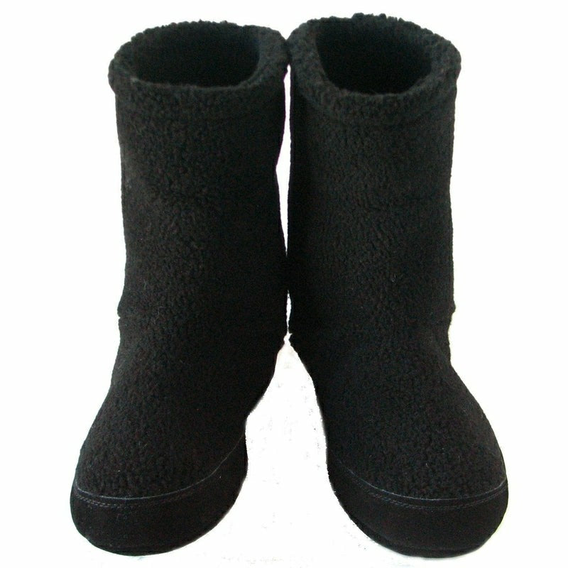 Polar Feet Men's Snugs - Black Berber | Plow & Hearth