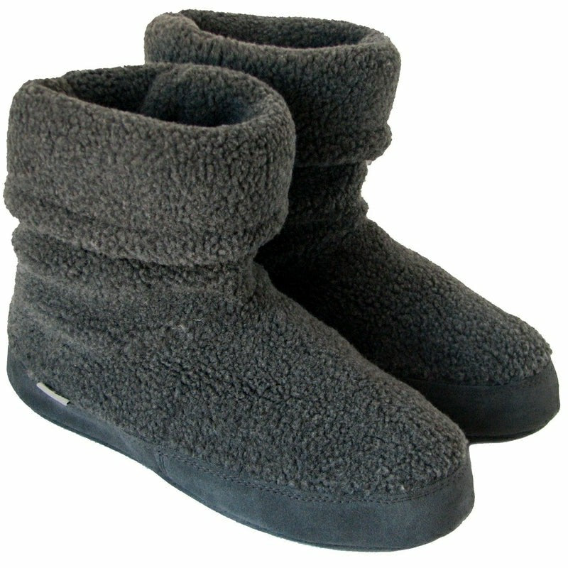 Polar Feet Women's Snugs - Grey Berber | Plow & Hearth