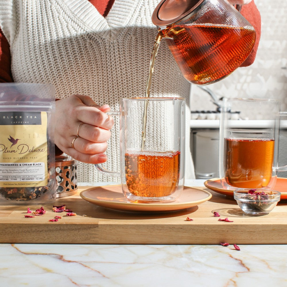 Perfect Tea Mug with Infuser/Lid | Plow & Hearth