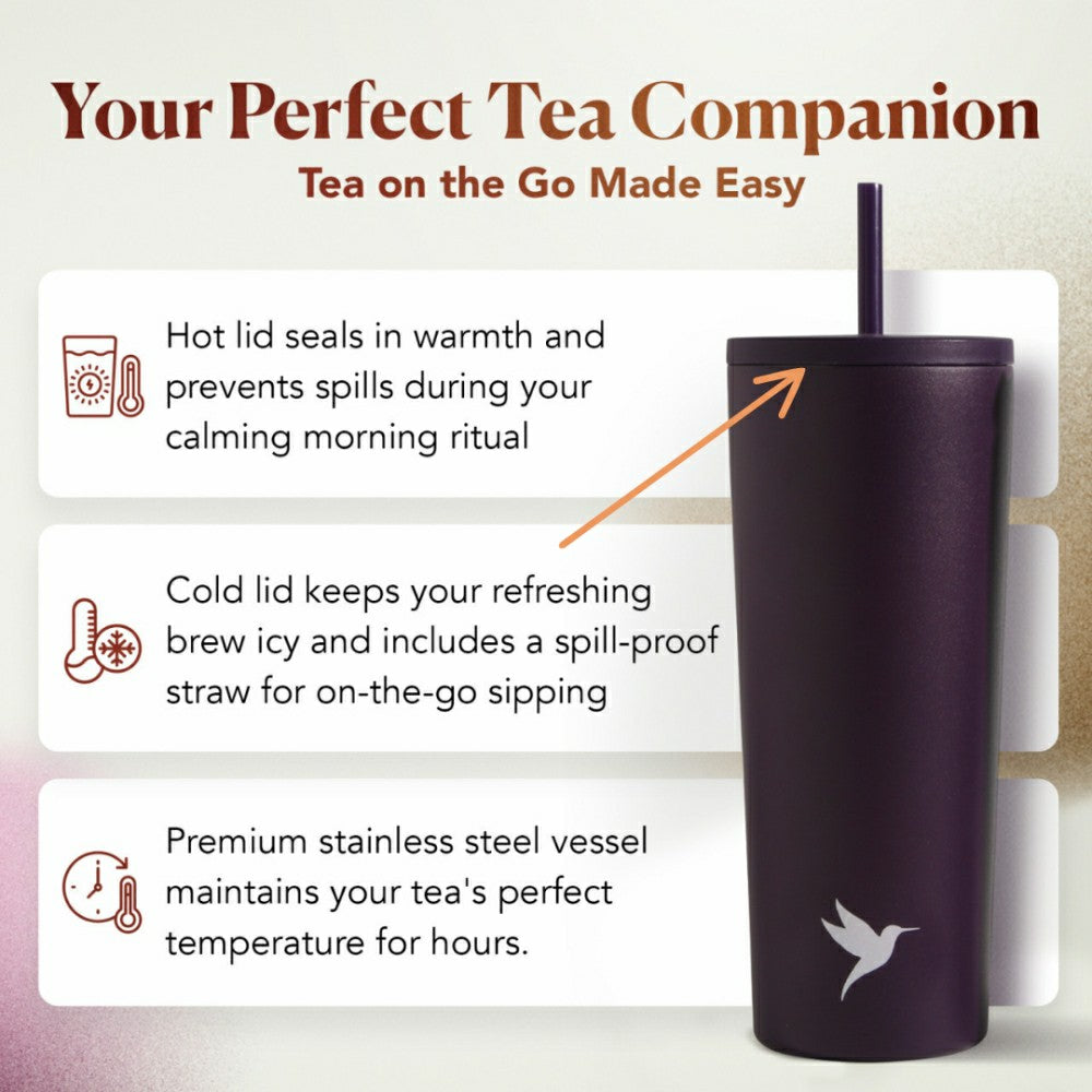 Hot & Cold Tea Tumbler | Plow & Hearth
