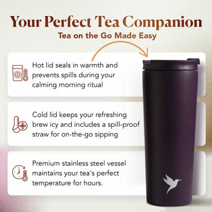 Hot & Cold Tea Tumbler | Plow & Hearth
