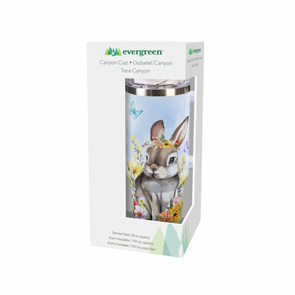 Bunny Blooms Tumbler Canyon Cup Double Wall Stainless Steel, Bunny in  | Plow & Hearth