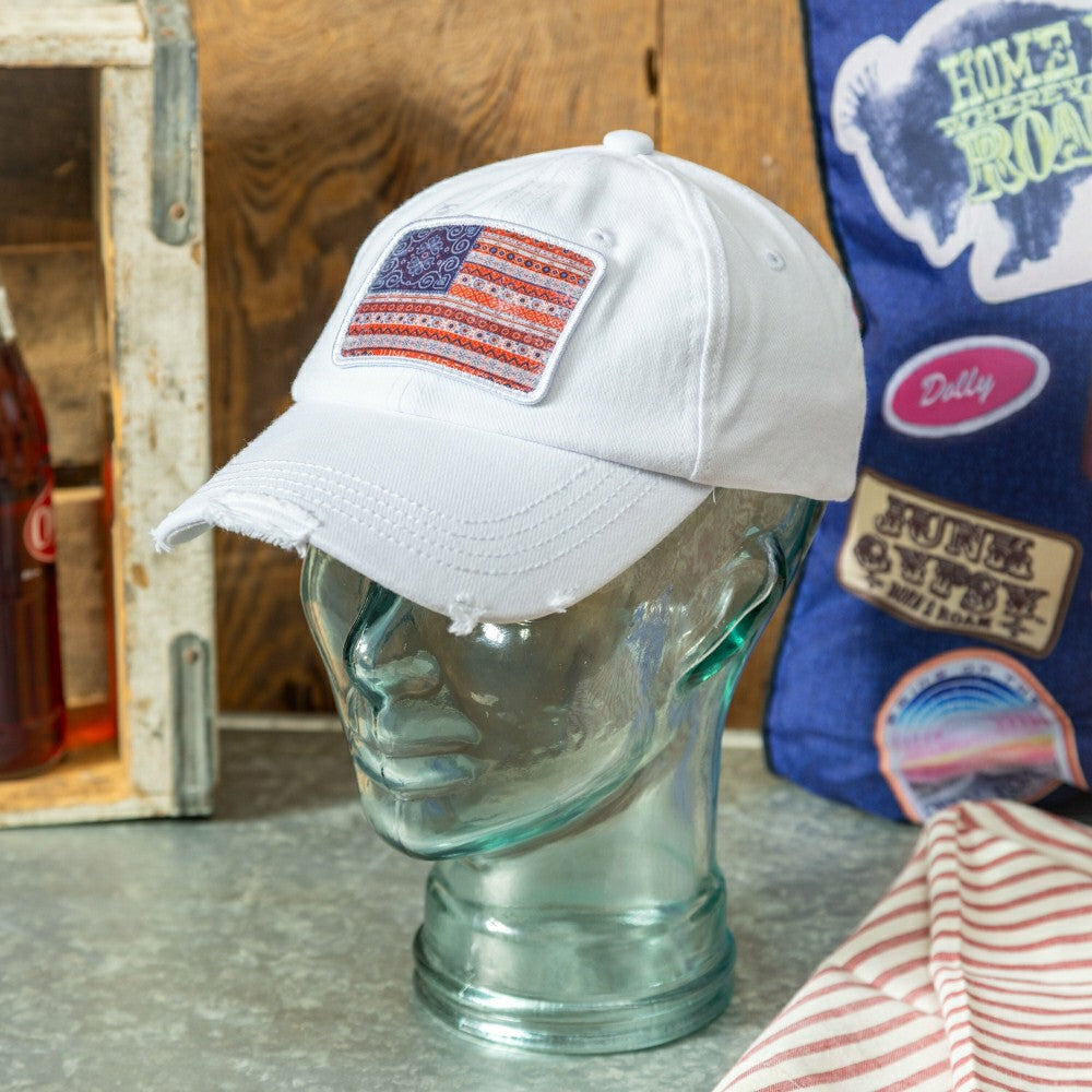 Americana BOHO by JG, Flag Hat | Plow & Hearth