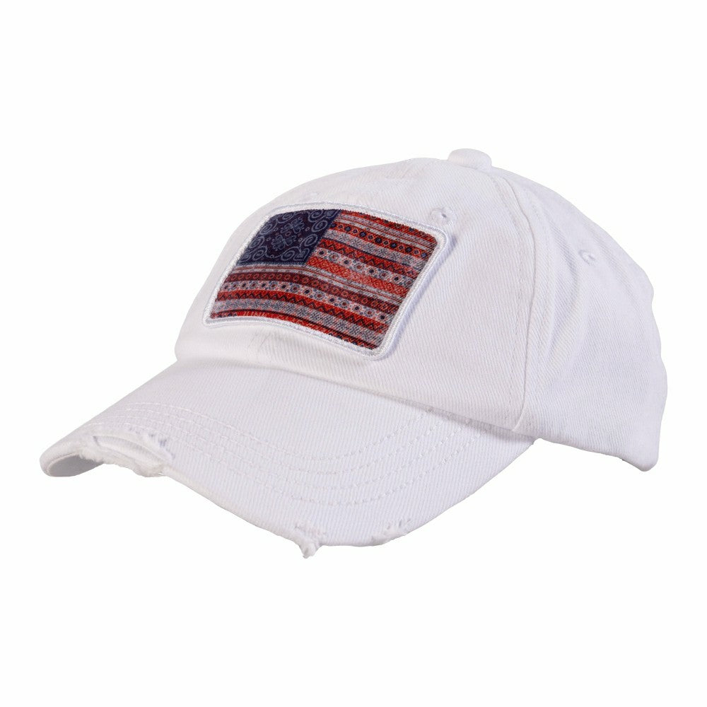 Americana BOHO by JG, Flag Hat | Plow & Hearth