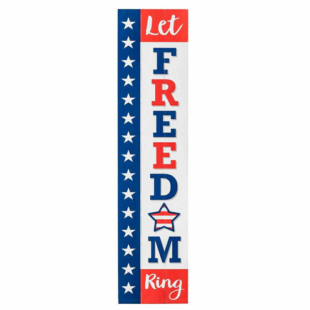 Let Freedom Ring Large Single Sided Leaner, 46" | Plow & Hearth