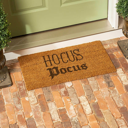 Halloween Greeting Coir Mat, Hocus Pocus | Plow & Hearth