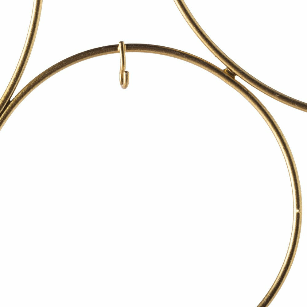 32" Gold Metal Tabletop Christmas Tree Ornament Holder | Plow & Hearth