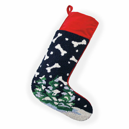 Wool Dog Christmas Stockings | Plow & Hearth