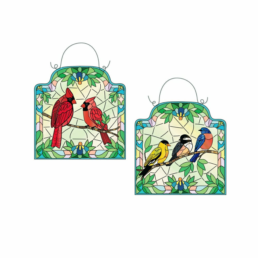 Stained Glass Songbirds | Plow & Hearth