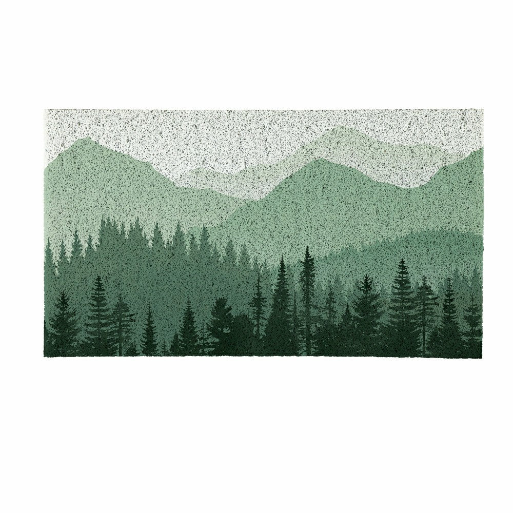 EG Studio Northwoods Black Bear PVC Mat (28x16) | Plow & Hearth