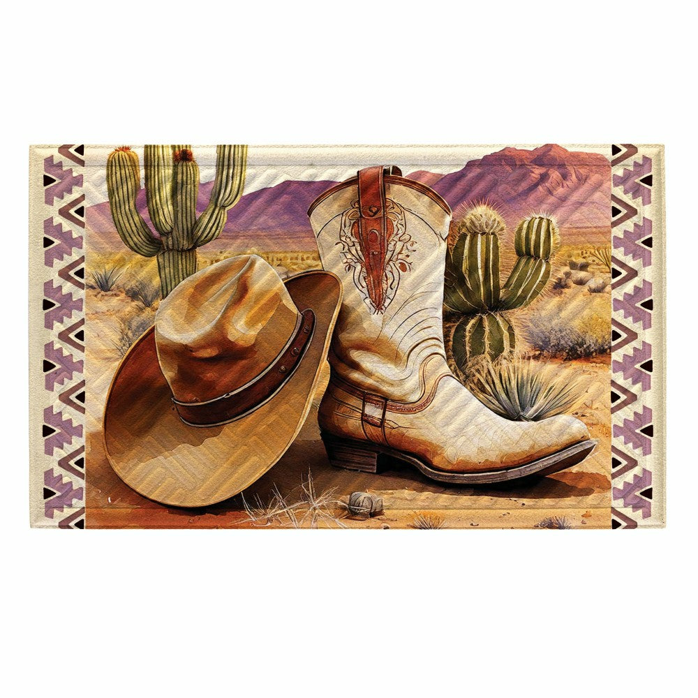 Wild West Embossed Mat | Plow & Hearth