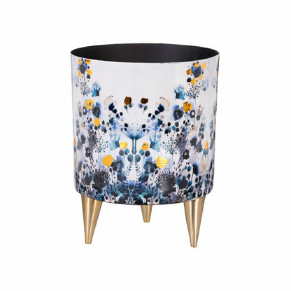 VivaStyle Gilded Meadow Planter with Gold Feet, Planter with Stand, Se | Plow & Hearth