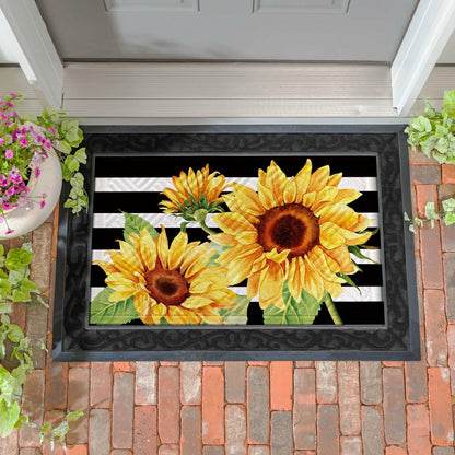 Petal & Plow Crazy Coop Embossed Mat | Plow & Hearth