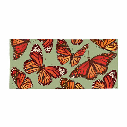 Flocked Coir Sassafras Switch Mat,22"x10" | Plow & Hearth