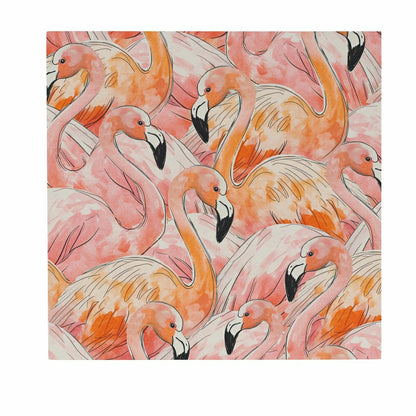 Palm Beach Flamingo Indoor Wall Décor, Wood, 12"x12" | Plow & Hearth