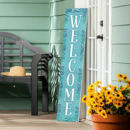 Palm Beach Coastal Porch Leaner (10.75"x46"x.5" ) | Plow & Hearth