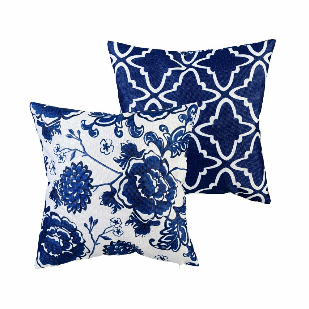 Chinoiserie Patterned Pillow Cover | Plow & Hearth