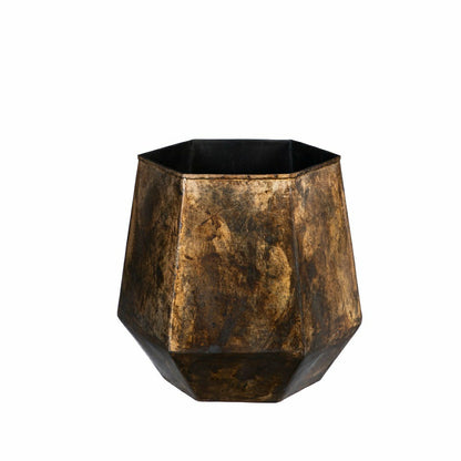 Hexagon Metal Planter, Nested Set of 2 | Plow & Hearth