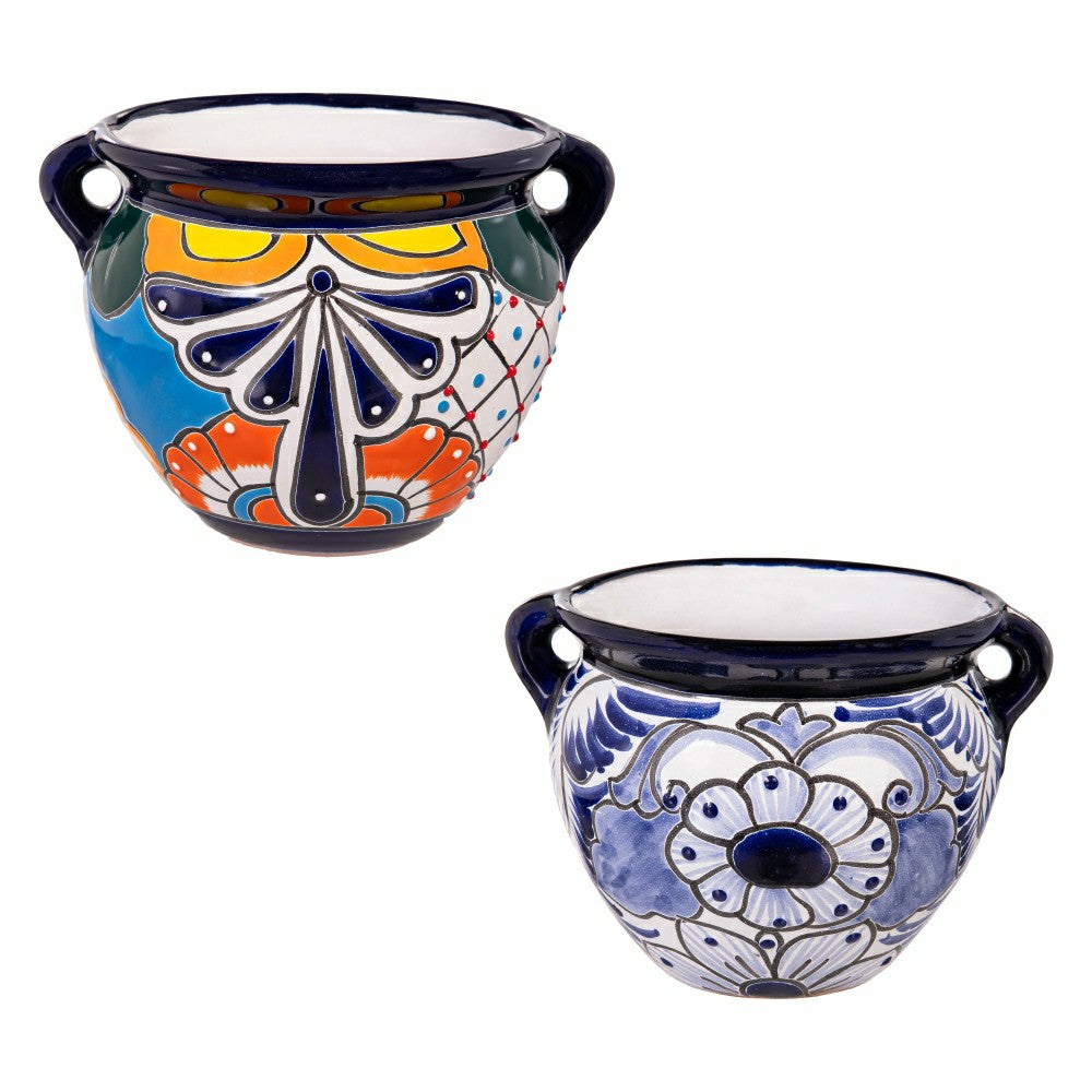 Set of 2 Talavera Mini Jugs | Plow & Hearth