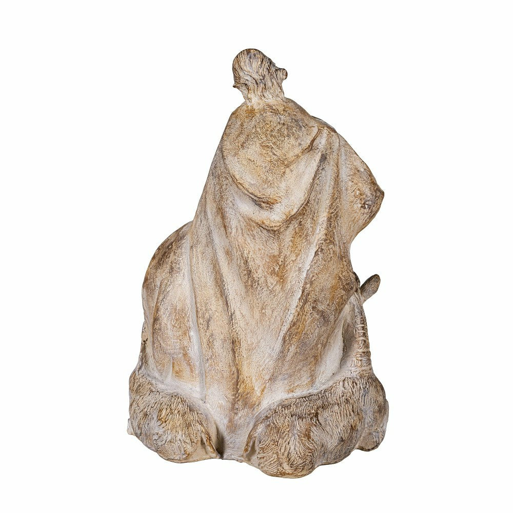 Heavenly Family Nativity Resin Garden Statue, 11.5" H | Plow & Hearth